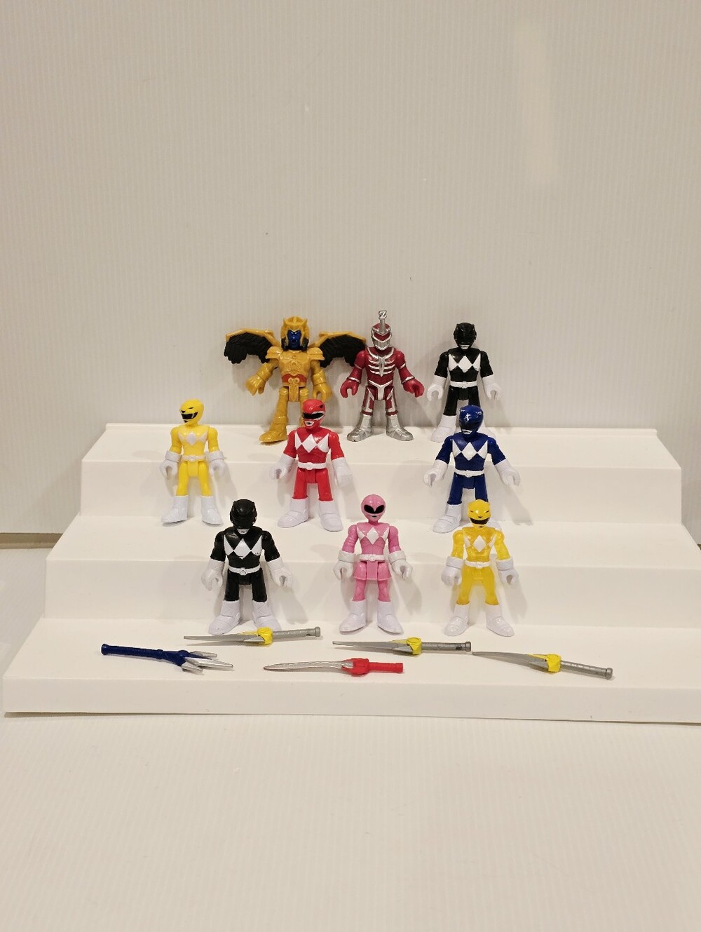 Imaginext Power Rangers Mighty Morphin Action Figure Set